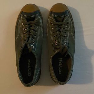 Mens green converse